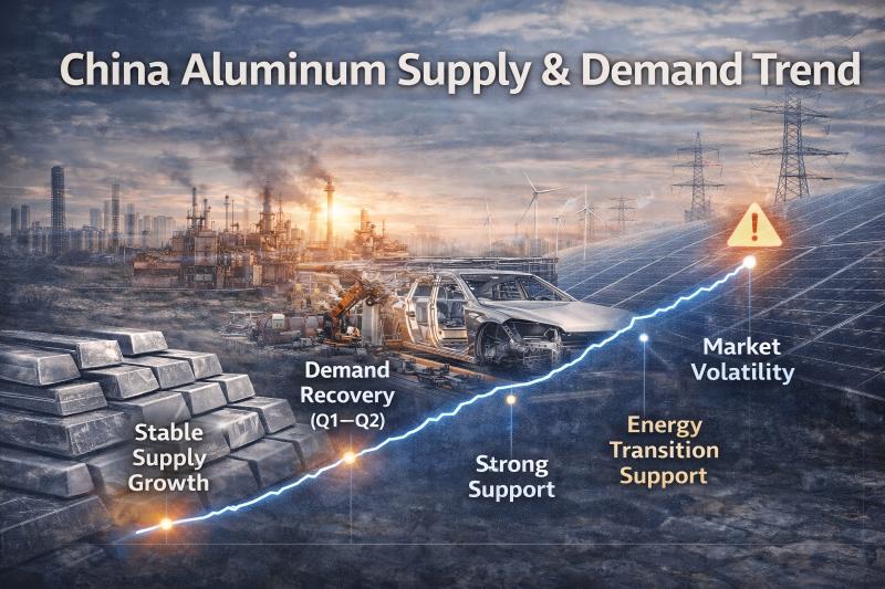 بهبود تقاضای عرضه آلومینیوم در بازار چین china aluminum market supply demand recovery