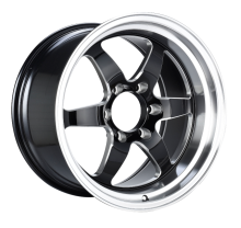 Rear Truck Rim 18x10.5 Black Milled Spoke