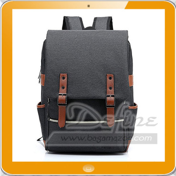 Vintage British Style Casual Unisex Waterproof Backpack