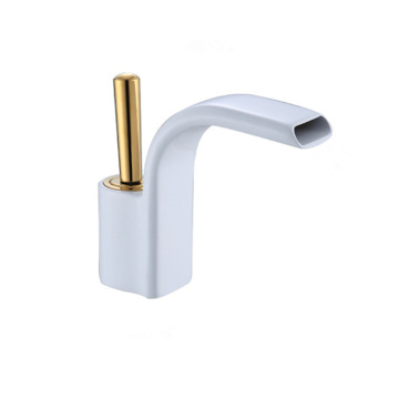 Water fall Luxury lead brass Wash basin Single Lever Hot and Cold Basin Faucet