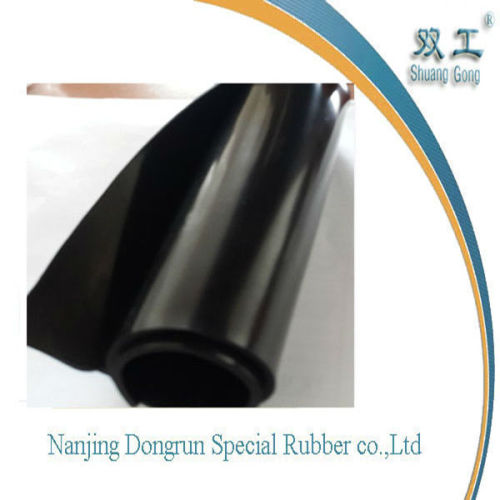 55% Premium Grade EPDM black rubber sheet