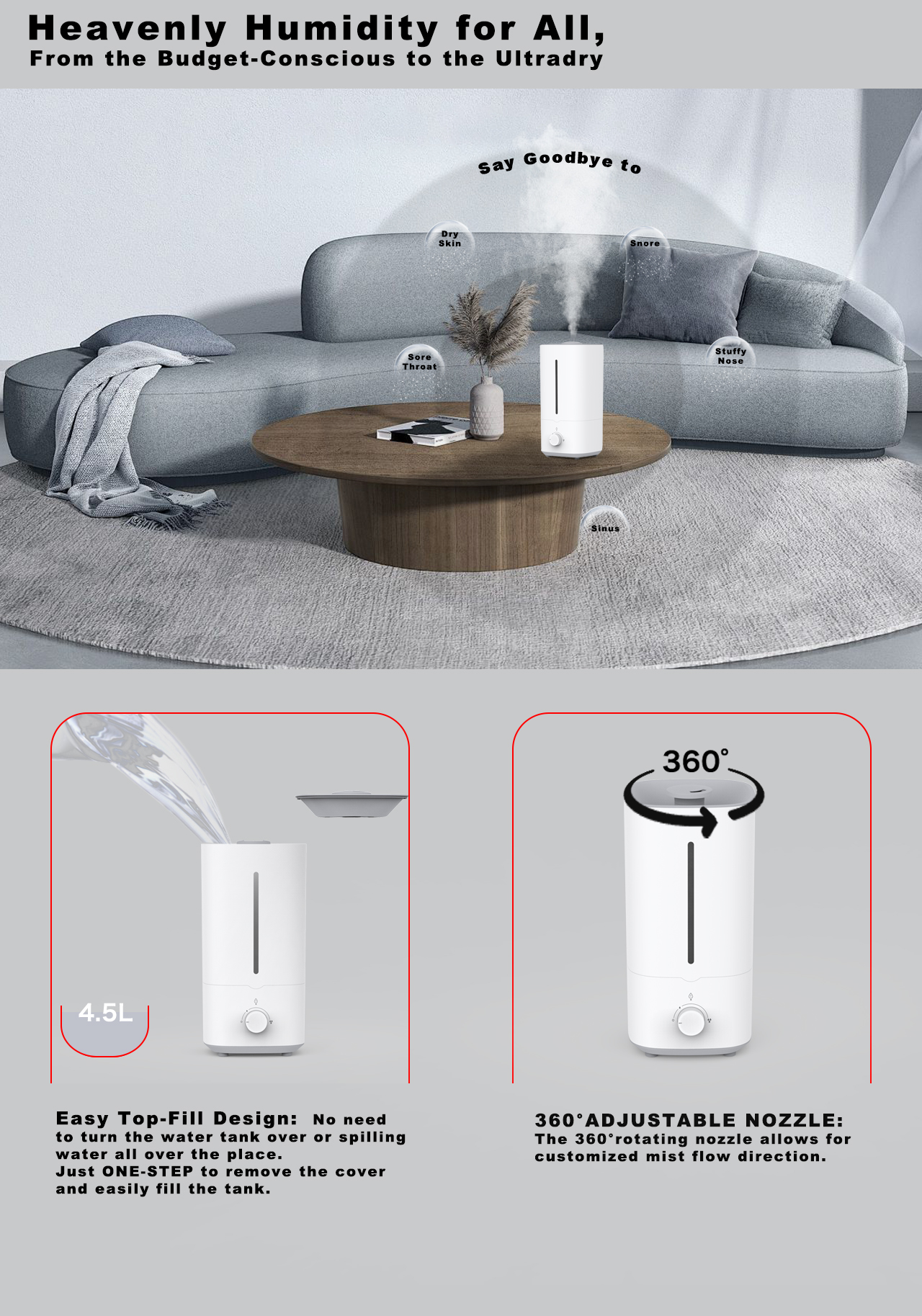 HTJ-2196 humidifier air HTJ-2196 humidifier air