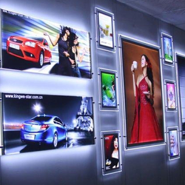 a photolight box display at hobby lobby