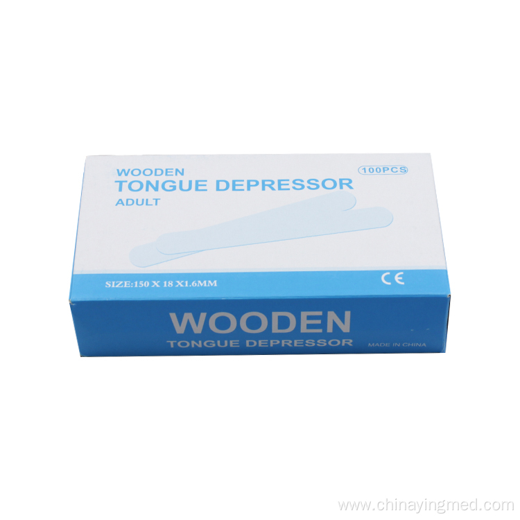 Medical Disposable Wooden Tongue Depressor