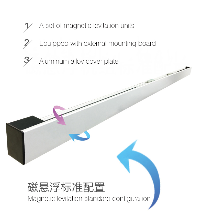 Deper DZ08 residential automatic door operator magnetic levitation automatic sliding door