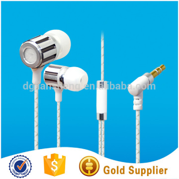 Factory manufacture durable earphone metal earphone wholesale