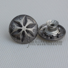 casting name different shape jacket metal button