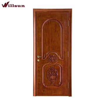 Malaysia interior single wood carved door