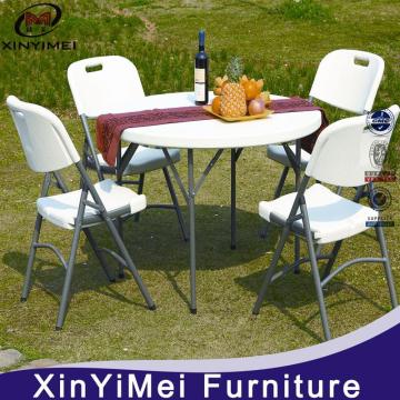 pvc top foldable popular used hdpe folding table used for dining