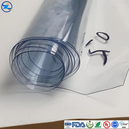 Películas de PVC laminables transparentes y transparentes transparentes que sellan por calor