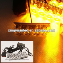 SUV 4x4 Grill LED Strobe Light,DC12V amber led flash strobe lights,Amber warning emergency light