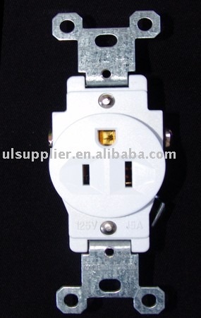 UL American type receptacle 15AMP/Single receptacle