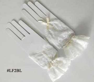 Fingerless Lace Wedding Gloves