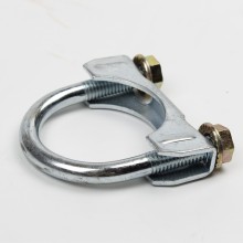 Auto exhaust system use pipe clamp in U shape