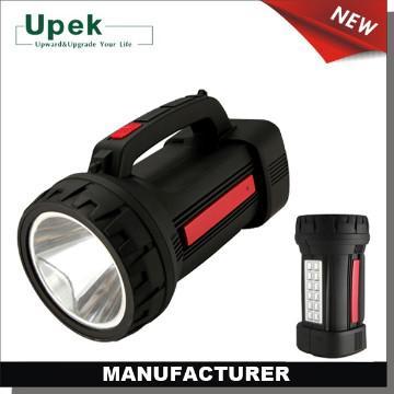 solar input rechargeable led flashlights rechargable