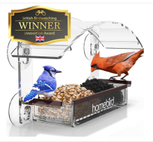 Strong Suction Window Bird Feeder: Your Perfect Garden Supply for Attractive Bird Watching
