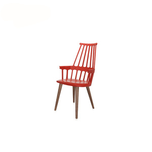 Kartell 2 Pack Wooden Legs Comback Chair