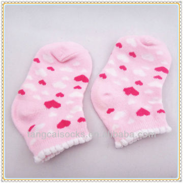 Fancy cotton baby girl socks