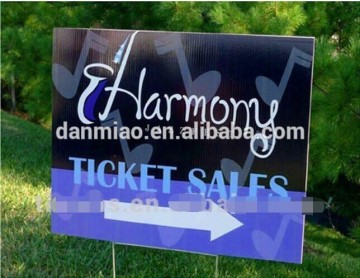 Correx Signs/ Corrugated Plastic Signs/Coreflute Signs