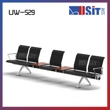UW-529Y PU padding 5 seat bench waiting seat for airport