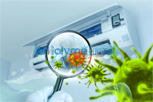 Frost-free high-temperature powder coating