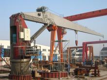 Ship deck crane,hose crane,provision crane,engine room crane