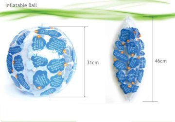 inflate beach ball