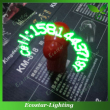 Top sale flashing message fan led advertising fan