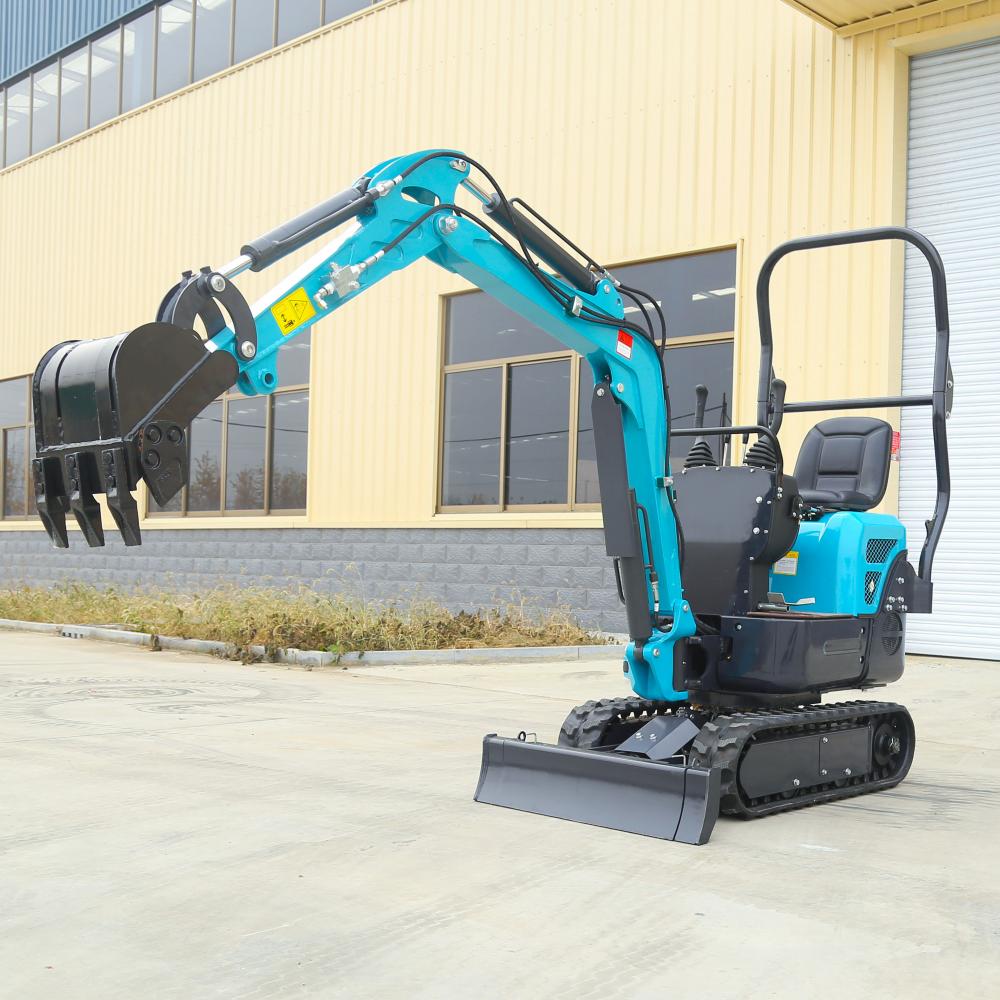 Konstruksi mini excavator hidrolik kecil