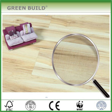 Random Length Waved Natural Maple Laminate Wood Flooring