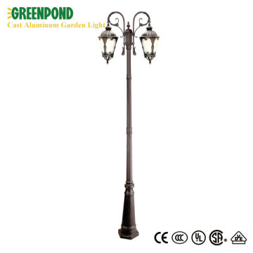 Cast Aluminum Decorated Garden Yard Street Light