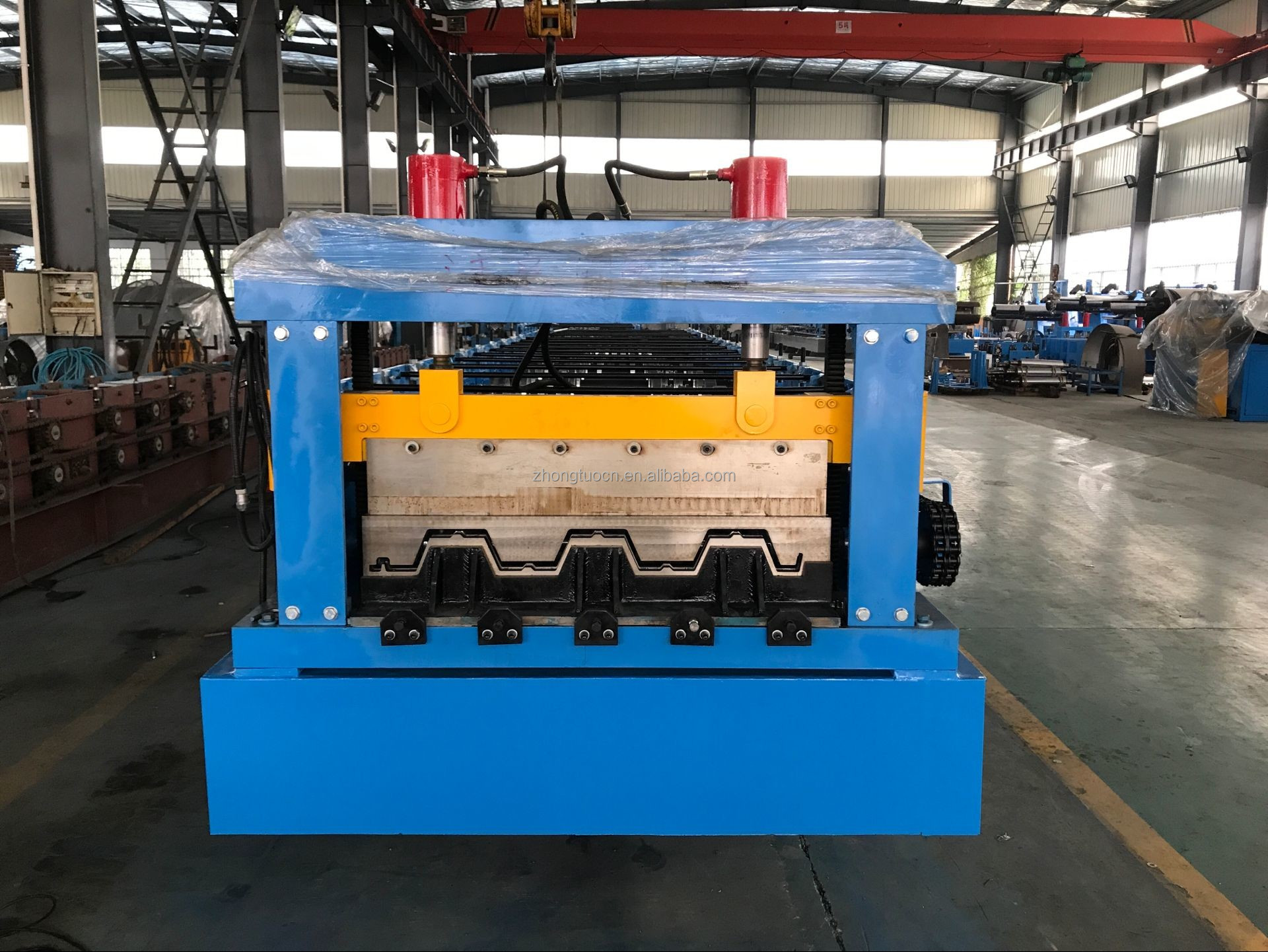 Steel Deck Roll Forming Machine Floor Tile Decking Making Machine