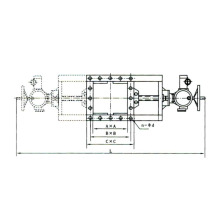 single or two-way flat gate