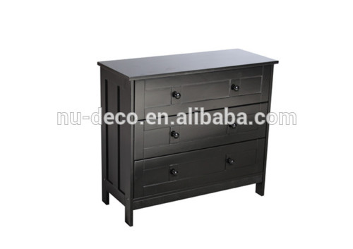 Modern wood 3 drawers cabinet ,chest of drawers bedroom cabinet
