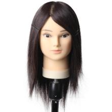 Mannequin Head Hair Styling Training Head Manikin Cosmetology Doll Head Straight Hairdressing Training Mode