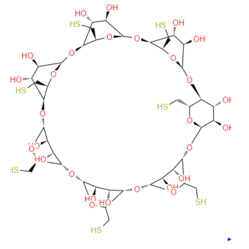 Heptakis- (6-Mercapto-6-Deoxy) -β-κυκλοδεξτρίνη CAS: 160661-60-9