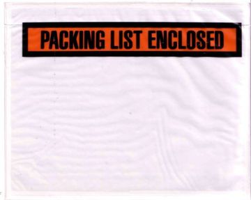 Printed Top Loading packing list envelope