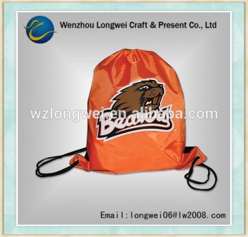 plastic drawstring backpack bag/backpack bag/backpack laptop bags