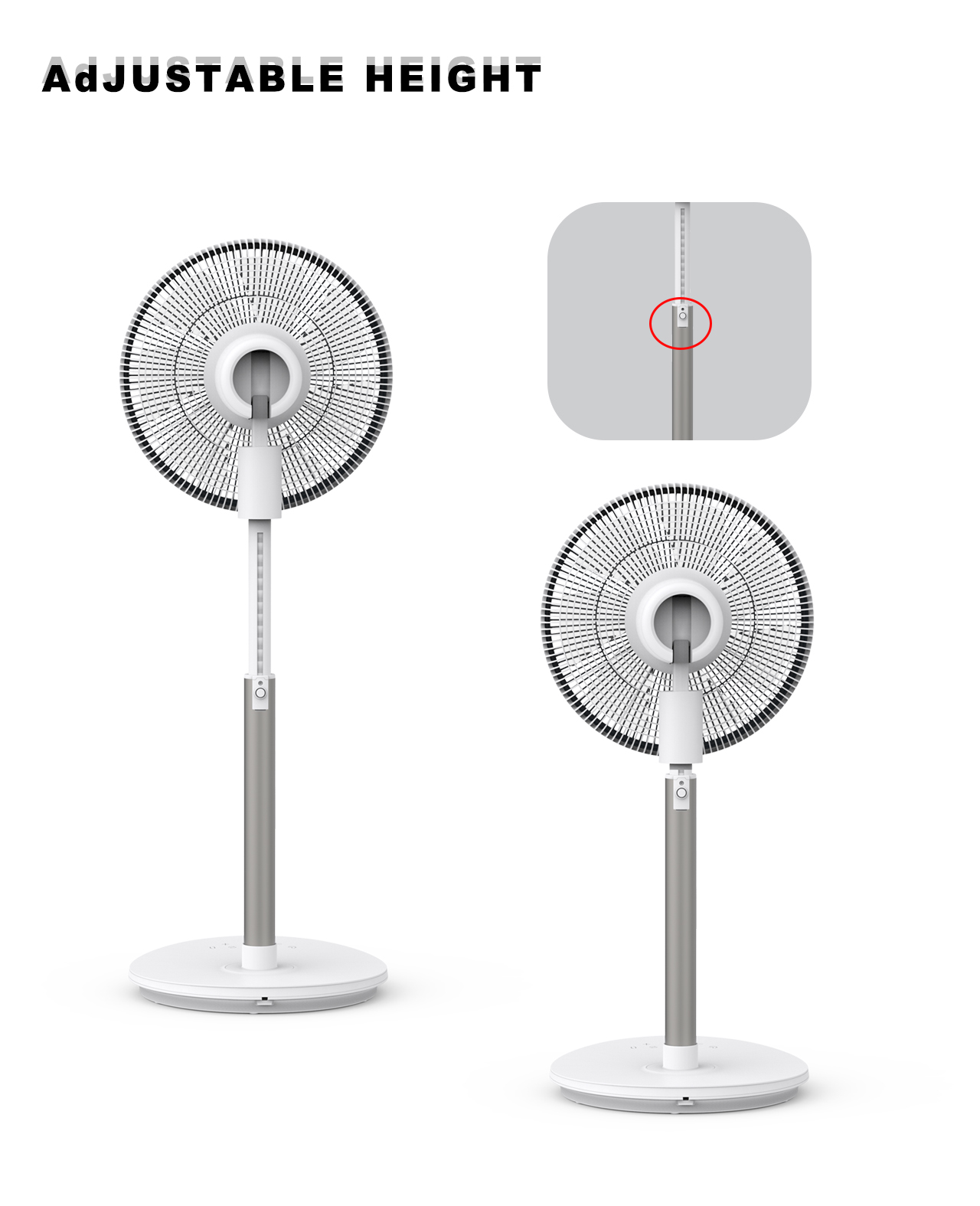 F605C circulator stand fan adjustable height F605C circulator stand fan adjustable height