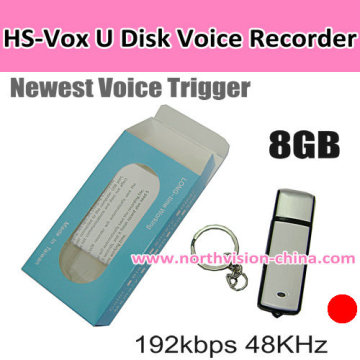 New 8GB Vox USB Voice Recorder (U07)