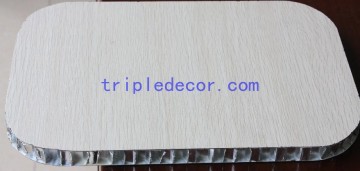 Anti-Static and Anti-Bending Aluminum Oval Composite Honeycomb Panel
