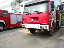 HOWO 4X4 forest use 5ton water fire truck