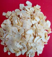 without root dehydrated garlic chips