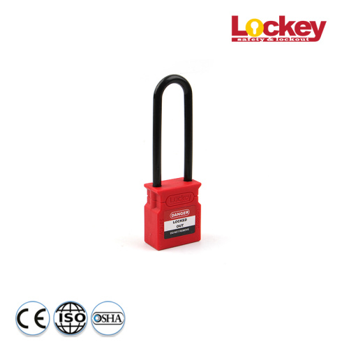 Lucchetto di sicurezza Lockey 76mm Plastic Shackle