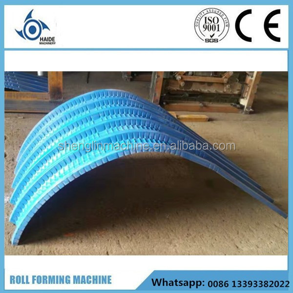 fully automatic curved crimping machine for metal roof sheet