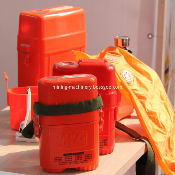 Compressed Oxygen Self-rescuer Self-rescuer Breathing Equipment Oxygen Self-rescuer With CE