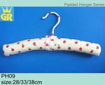 Lovely Satin Padded Hanger PH09 hanger for fabric samples