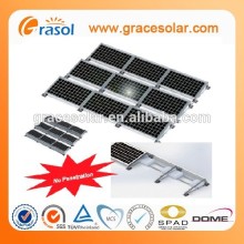 New Products Ballasted Solar Panel Mounting System,Panel Solar Tracking System for Flat Roof,20KW Solar Panel System