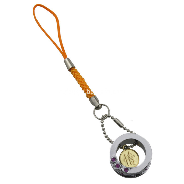 Zinc alloy mobile phone charm