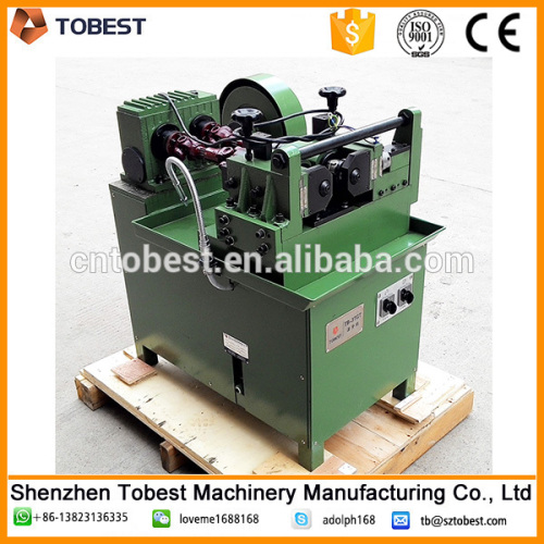 TOBEST brand small thread making machine tube thread rolling machine